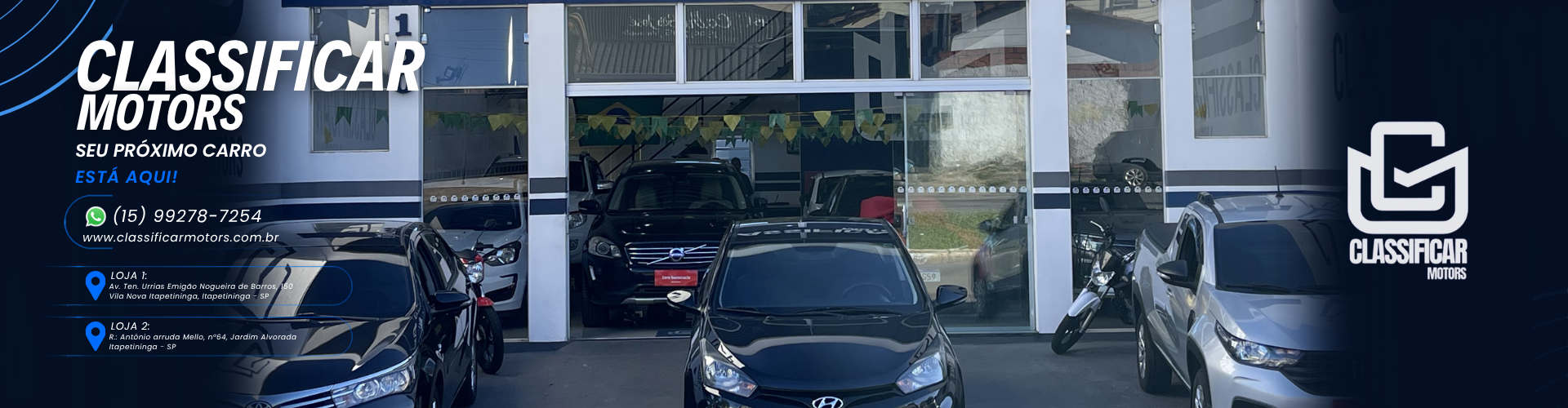 Banner CLASSIFICAR MOTORS